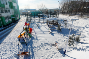 Налайх дүүрэгт 1579 ам.метр талбайн тохижилтын ажил хийгдэж дууслаа