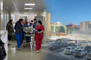 Галаас амьд үлдсэн 11 настай охины биеийн байдал хүнд байна