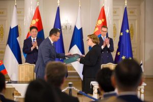 Монгол Улс, Финланд Улсын харилцаа, хамтын ажиллагааны баримт бичгүүдэд гарын үсэг зурлаа